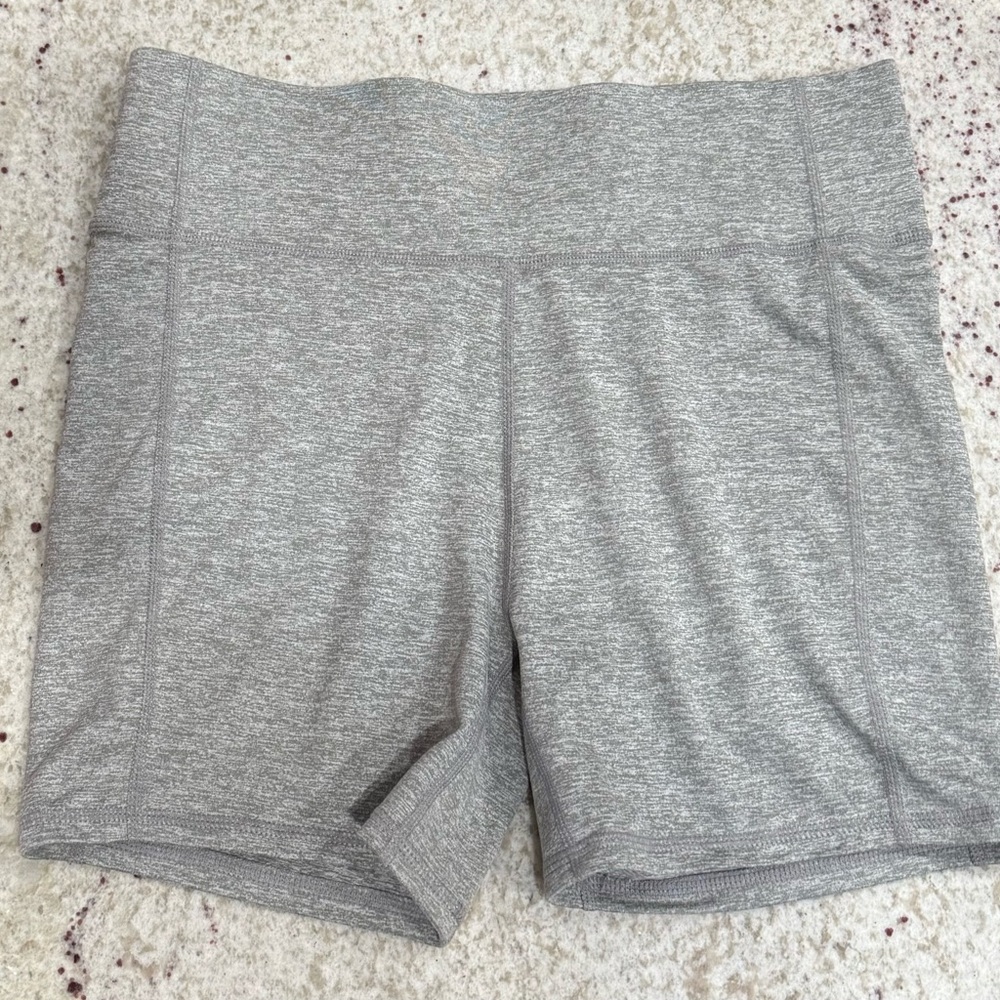 FP Movement by Free People Heather Gray Athletic Bike Shorts